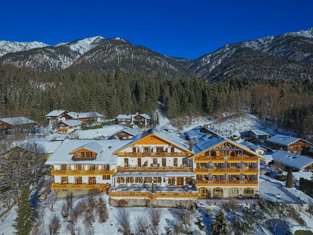 Romantik Alpenhotel Waxenstein Grainau Buitenkant foto