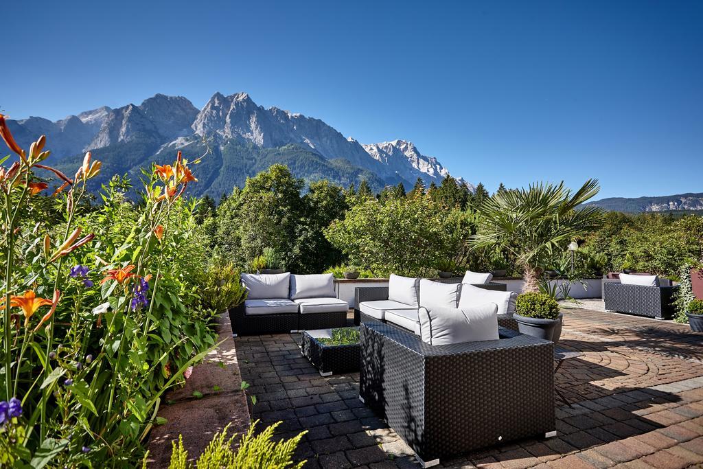 Romantik Alpenhotel Waxenstein Grainau Buitenkant foto