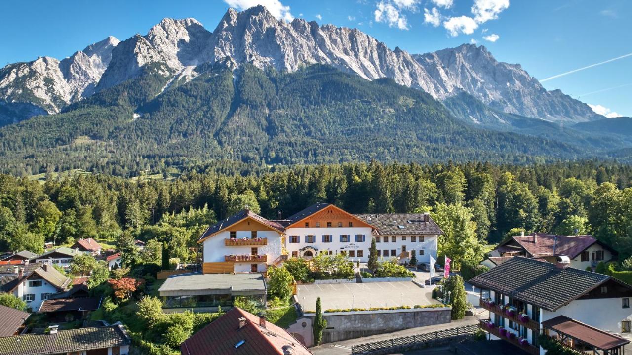 Romantik Alpenhotel Waxenstein Grainau Buitenkant foto
